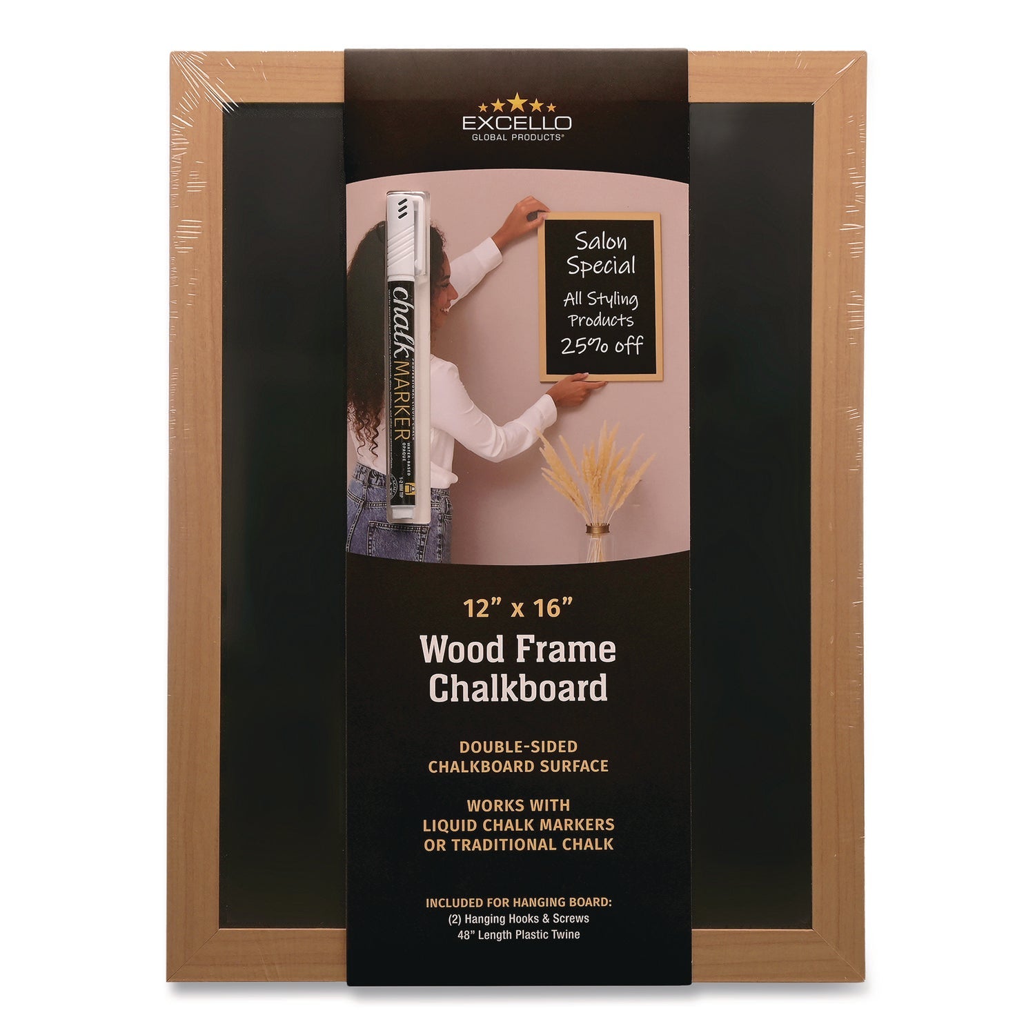excello-global-products-r-chalkboard-sign-black-surface-brown-frame-12-x-16-exoegphd0514s_1